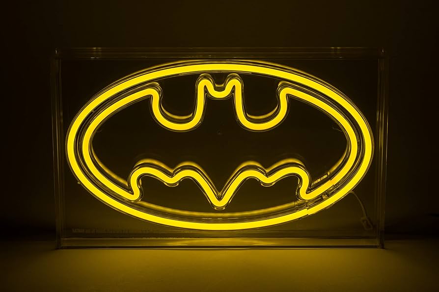 BATMANバットマン ライト付き壁掛け彫刻 Amazon | 3D バットマン LED ナイトライトウォールランプ家具